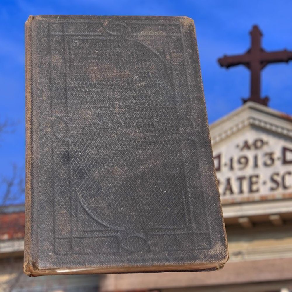 New Testament Holly Bible 1913 Small 5X3 Vintage American Bible Society